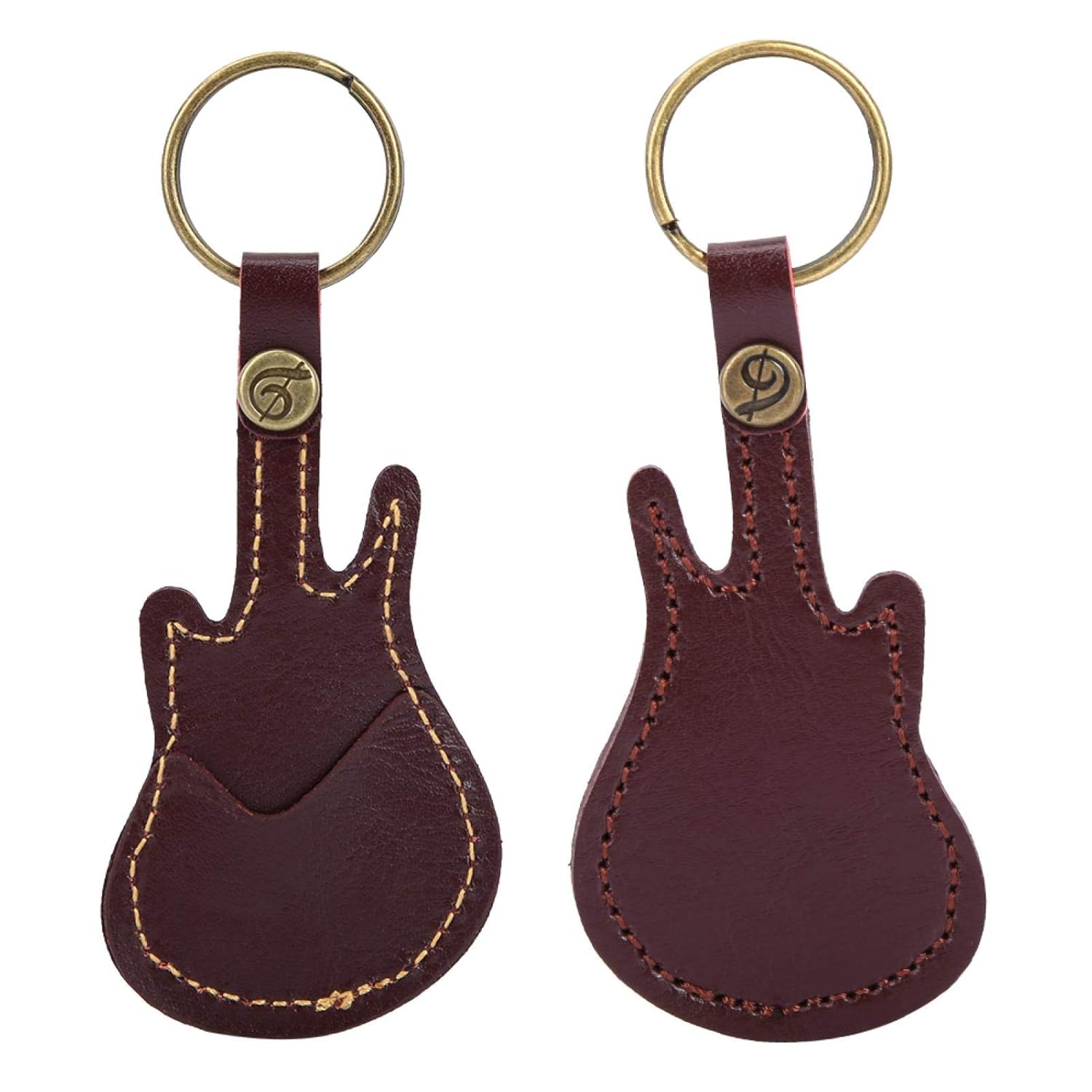 Black Guitar Pick Bag, Comfortable Feeling Guitar Pick Sleeve, for