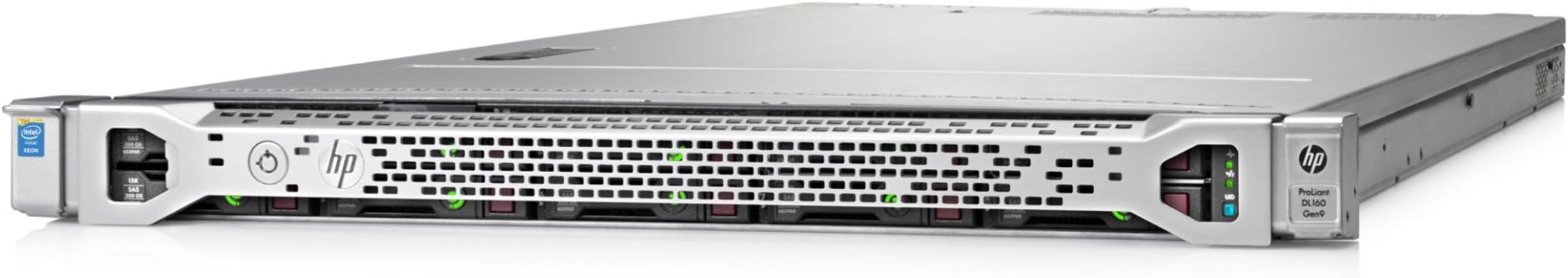 830571-B21 - DL160 GEN9 E5-2603V4 SFF-STOCK Intel Xeon E5-2603 v4 (1.7GHz, 15MB), 8GB (1 x 8GB) DDR4, 8 SFF HDD, H240 Host Bus Adapter, 550W PS