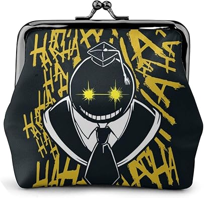 Amazon Danesi 暗殺教室 殺せんせー 小銭入れ がまぐち 革 レディース コンパクト 小さい 人気 コインケース 財布 メンズ かわいい 口紅 イヤホーン 収納 キャラクター アニメ グッズ Danesi メンズバッグ 財布