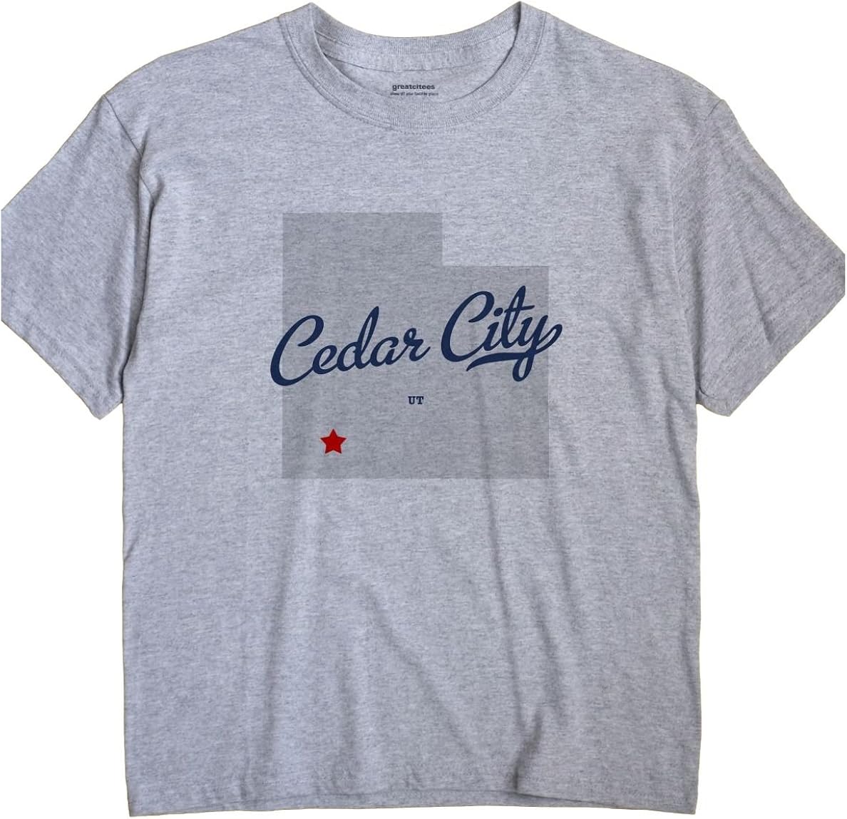 Cedar City Utah TShirt MAP Clothing
