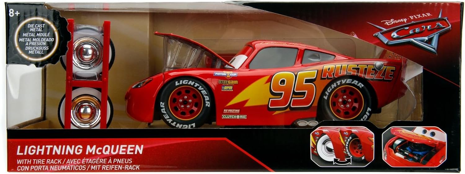 lightning mcqueen diecast 1 24