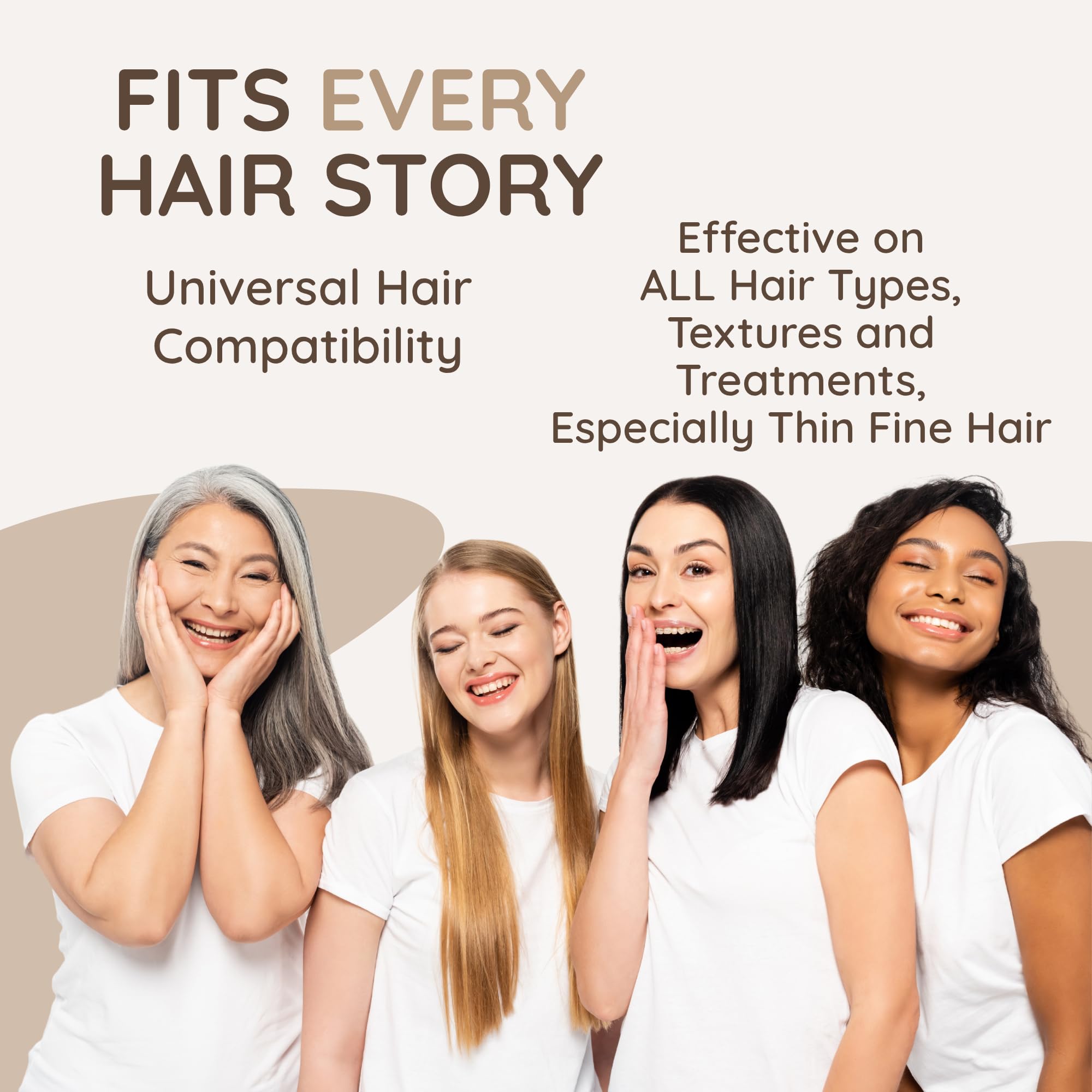 VITAMINS hair cosmetics Keratin Hair Mask - Protein Repair Keratin Treatment - Deep Conditioner for Dry, Damaged, Curly, Straight & Frizzy Hair with Biotin, Collagen & Castor Oil - 8.5 Fl Oz