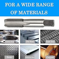 1/4" - 18 NPT Tapered Pipe Thread Tap, High Speed