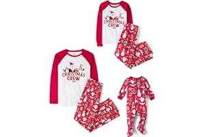 The Children's Place Baby and Family Matching Fleece Holiday Pajama Set