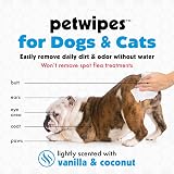 Petkin Mega Valu Pet Wipes 125 ct Eye Wipes Veterinarian Approved view 3