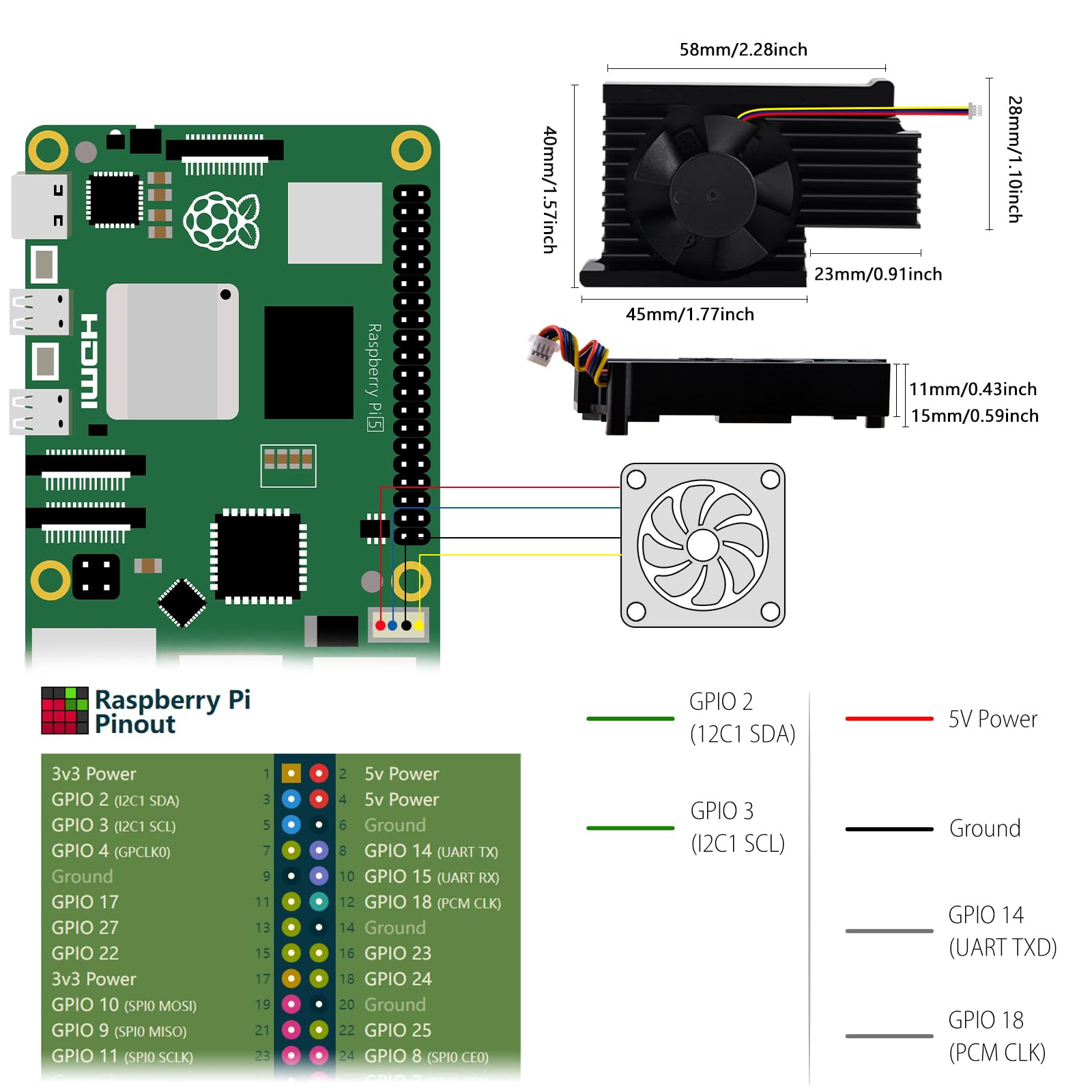 Mua GeeekPi Starter Kit for Raspberry Pi 5 8GB, with Raspberry Pi 5 ...
