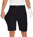 JWM Mens 9" Stretch Golf Shorts - Lightweight