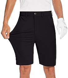 JWM Mens 9" Stretch Golf Shorts - Lightweight