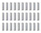 Tupalizy 30PCS Aglets for Shoelaces Repair Metal