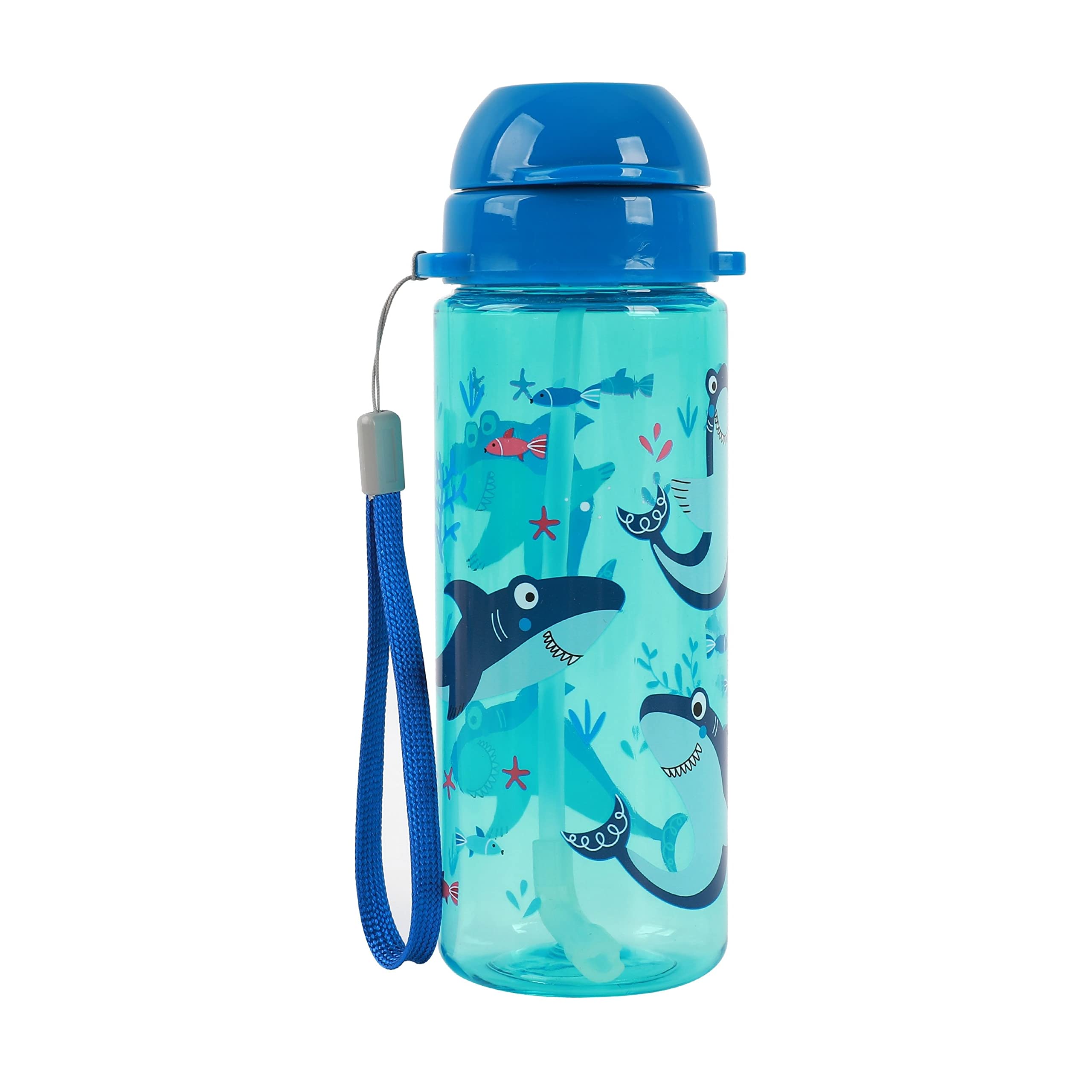IDRINK® - 400ml Bottle with Straw (SHARK)