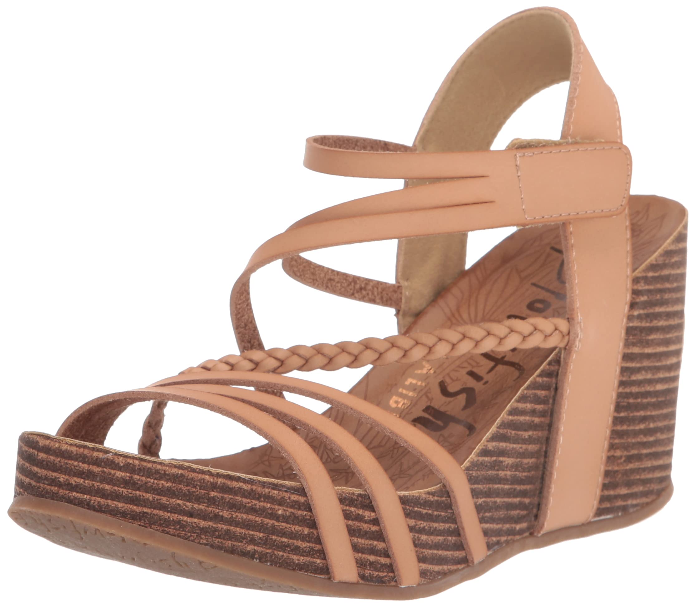 Blowfish Malibu Heidi Wedge Dune Dyecut, in Oman Whizz