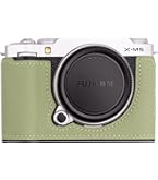 MUZIRI KINOKOO Fuji XT5 Case, Retro PU Leather Camera Case Bag Cover For Fuji Xt5 X T5 Dslr Camera Fuji Xt5 Case With Bottom Opening Version Shoulder Strap - View #5