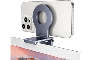 Itramax Continuity Camera Mount for Desktop Monitor&iMac,iPhone Webcam Stand,Magnetic Monitor Screen Laptop Mount Holder for 