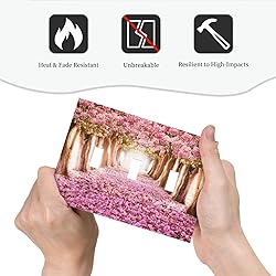 Romantic Pink Cherry Forest 3 Gang Light Switch