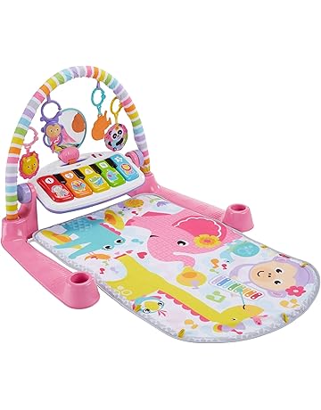 Fisher-Price Deluxe Kick & Play Piano Gym, Pink