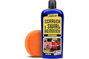 Fueld Scratch Remover – Car Scratch Repair & Swirl Remover for Vehicles – Deep Scratch Repair Compound & Polishing Solution – Car Paint Repair Kit for Clear Coat & Paint Restoration – 8 oz