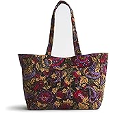 Vera Bradley womens Premium Cotton Small Hathaway Tote Bag