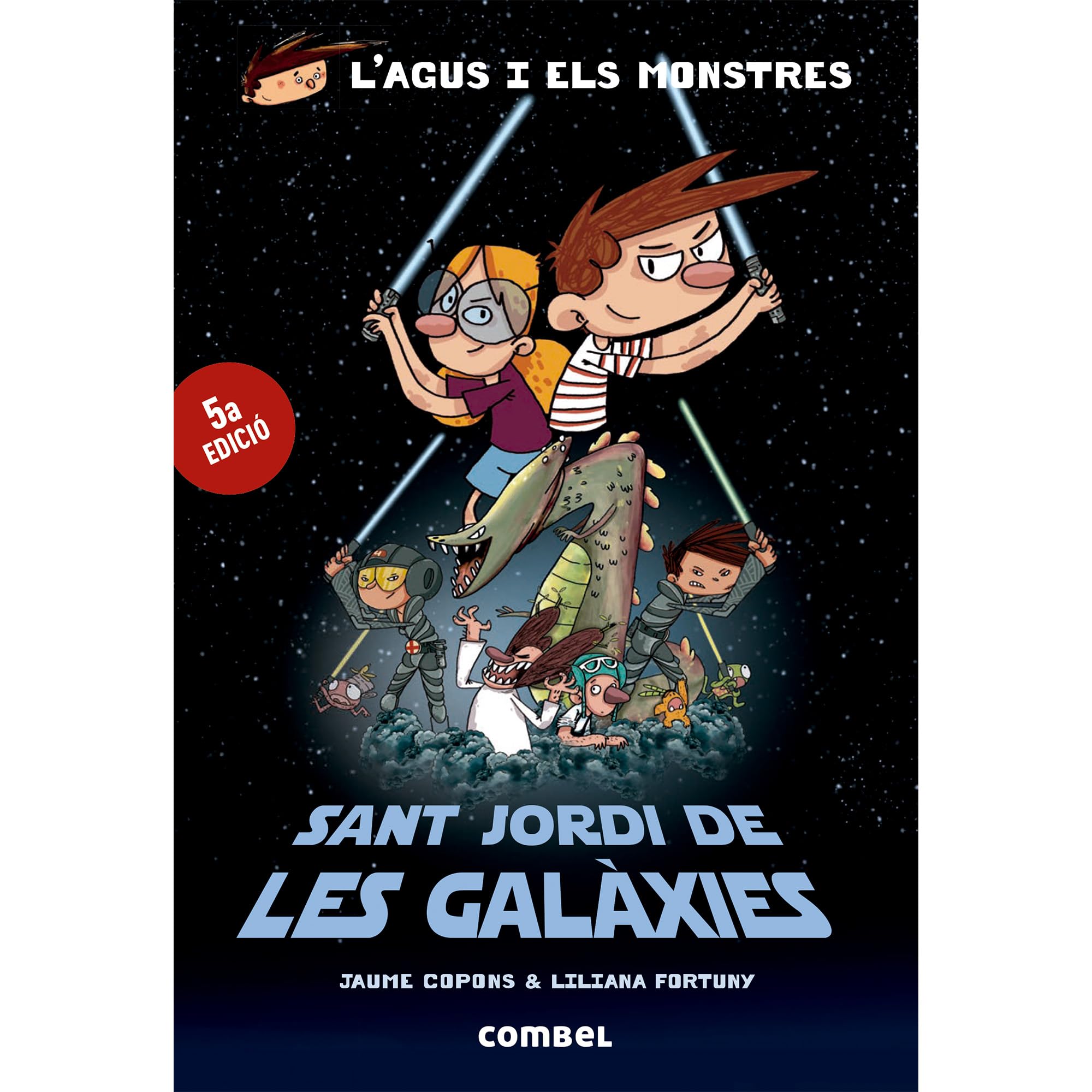 Portada de Sant Jordi de les Galàxies (L'Agus i els monstres)