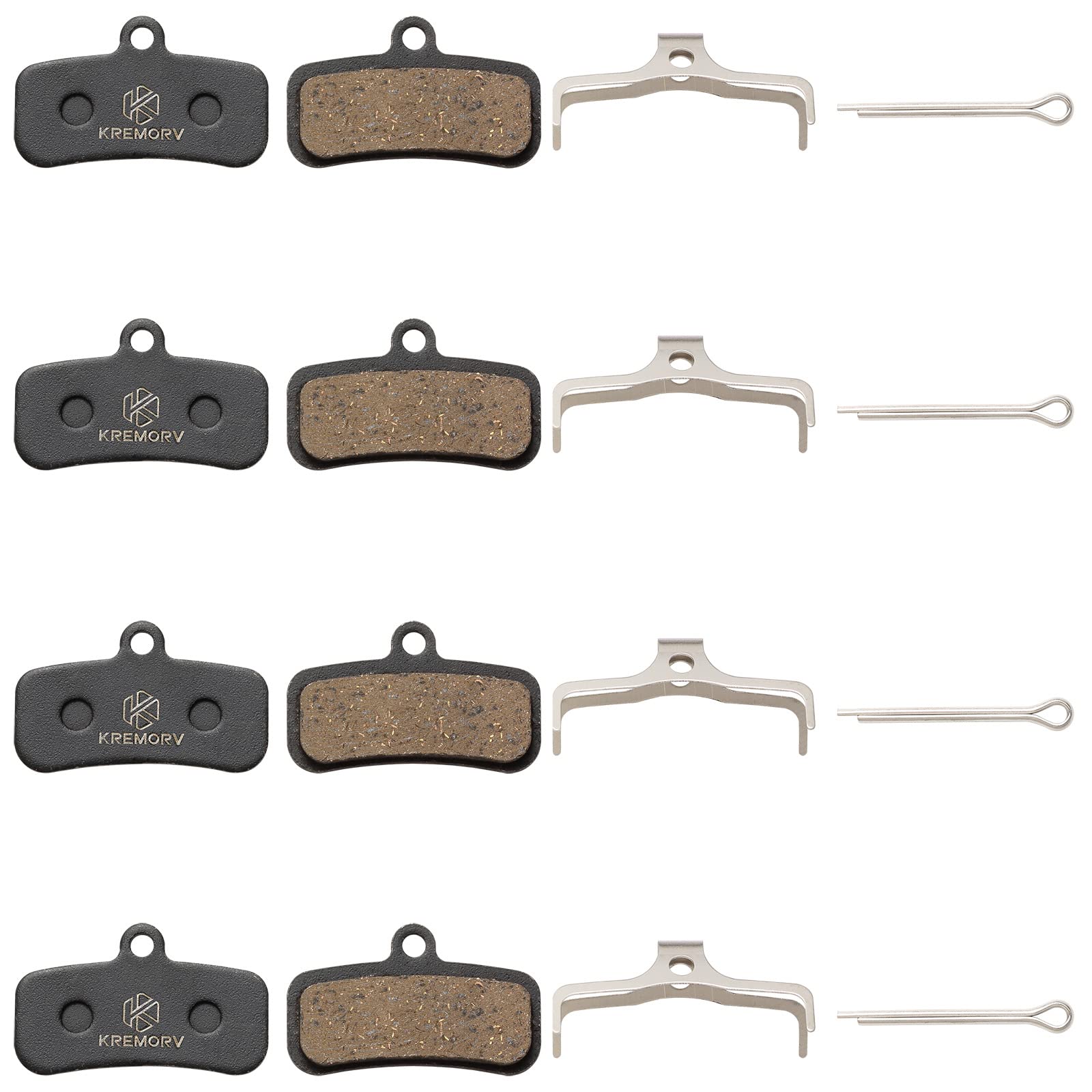 Bike Brake Pads Bicycle Disc Brake Pads for Shimano D02S D03S Saint BR-M810 M820 M6120 Deore XT M8020 M8120 ZEE M640 XTR M9120 SLX M7120 Tektro HD M735 M750 TRP SL Slate T4 G-Spec Quadiem