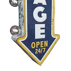 Big Daddy's Garage Double-Sided Marquee Sign With