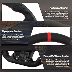 LOSCHEN Full Leather Steering Wheel for Toyota GR