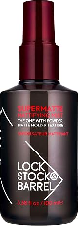 Lock Stock & Barrel Supermatt Mattifying Mist 100ml for Textured Matte Finish view 1