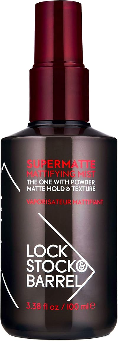 Lock Stock & Barrel Supermatt Mattifying Mist 100ml for Textured Matte Finish
