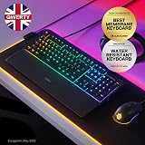SteelSeries Apex 3 Gaming Keyboard Silent 10-Zone RGB IP32 Waterproof view 2