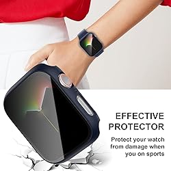 Cuteey 2 Pack for Apple Watch Series 9 Series 8 7