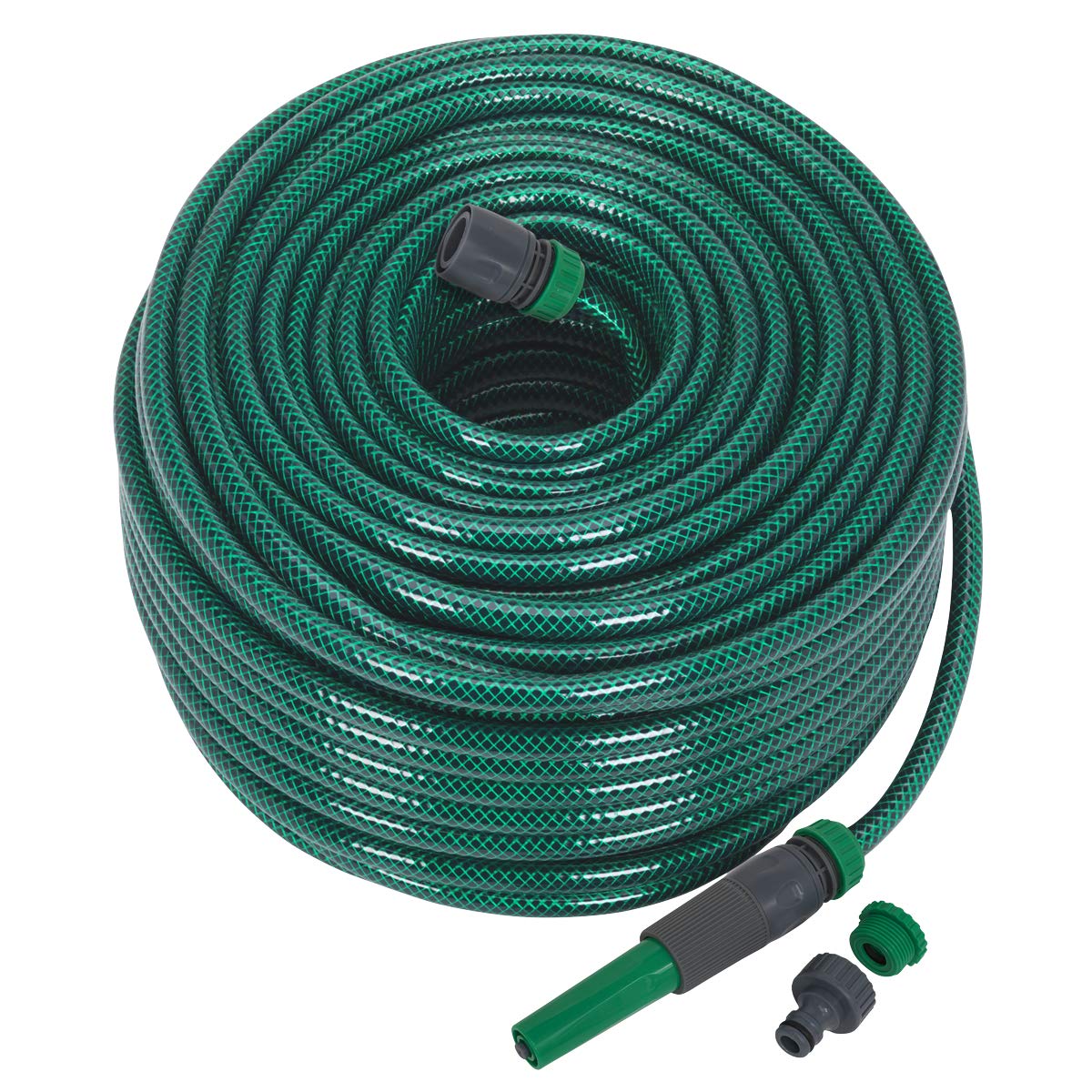 Sealey Gh80R Water Hose 80Mtr with Fittings