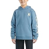 Carhartt boys Long Sleeve Hooded Sweatshirt