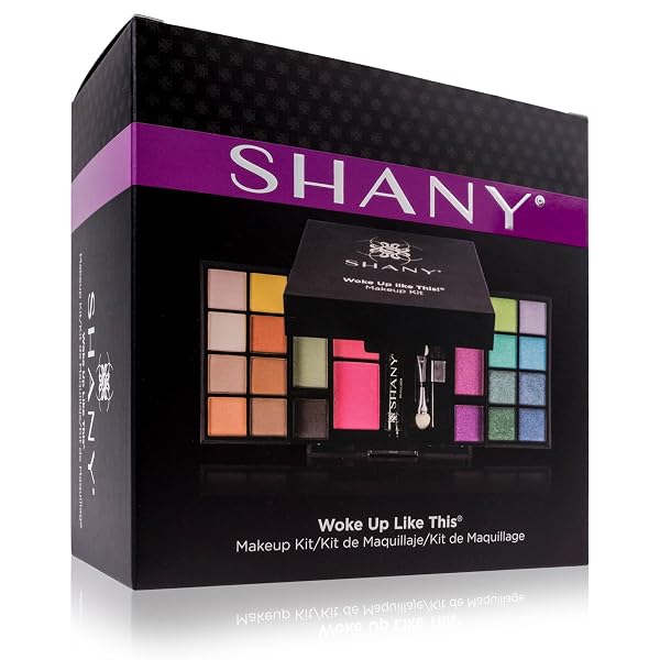 SHANY ‘WOKE UP LIKE THIS’ MAKEUP KIT – EYE SHADOWS, BLUSHES, MASCARA, AND APPLICATORS