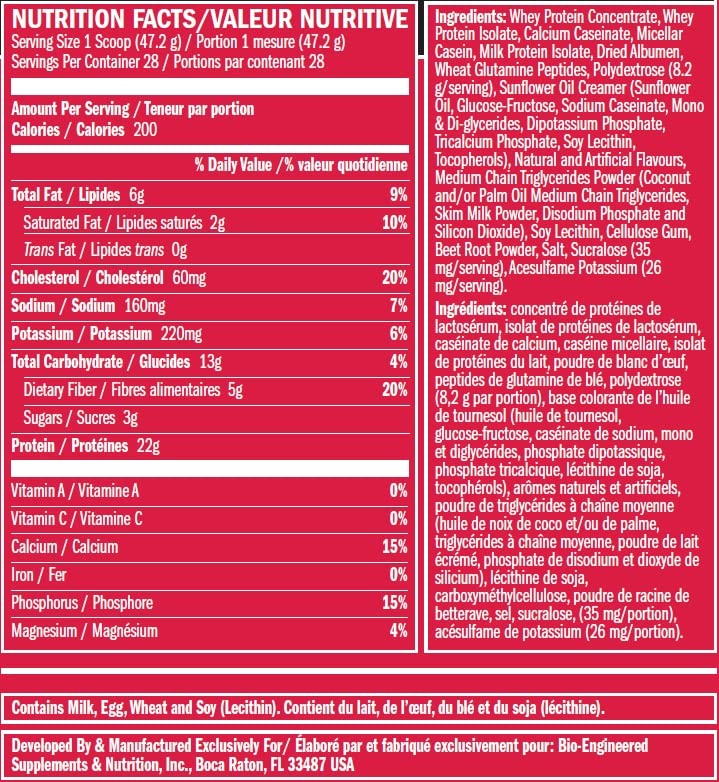 BSN SYNTHA6 Whey Protein Powder, Vanilla Protein Powder with Micellar