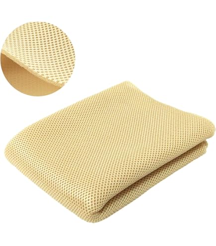 Grille Tissu Mesh Pour Enceinte - 0.5x1.45m, étanche à La Poussière, Gris Foncé, Neuve
