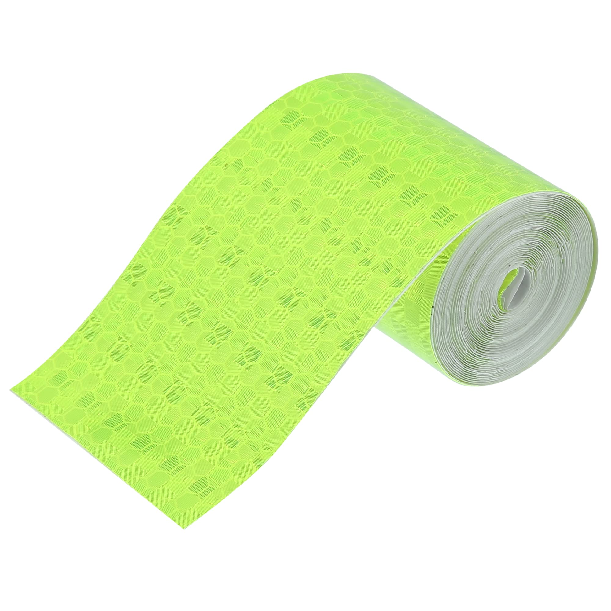 X AUTOHAUX 2" x 9.84Feet Reflective Hazard Warning Tape Sticker Decal for Car