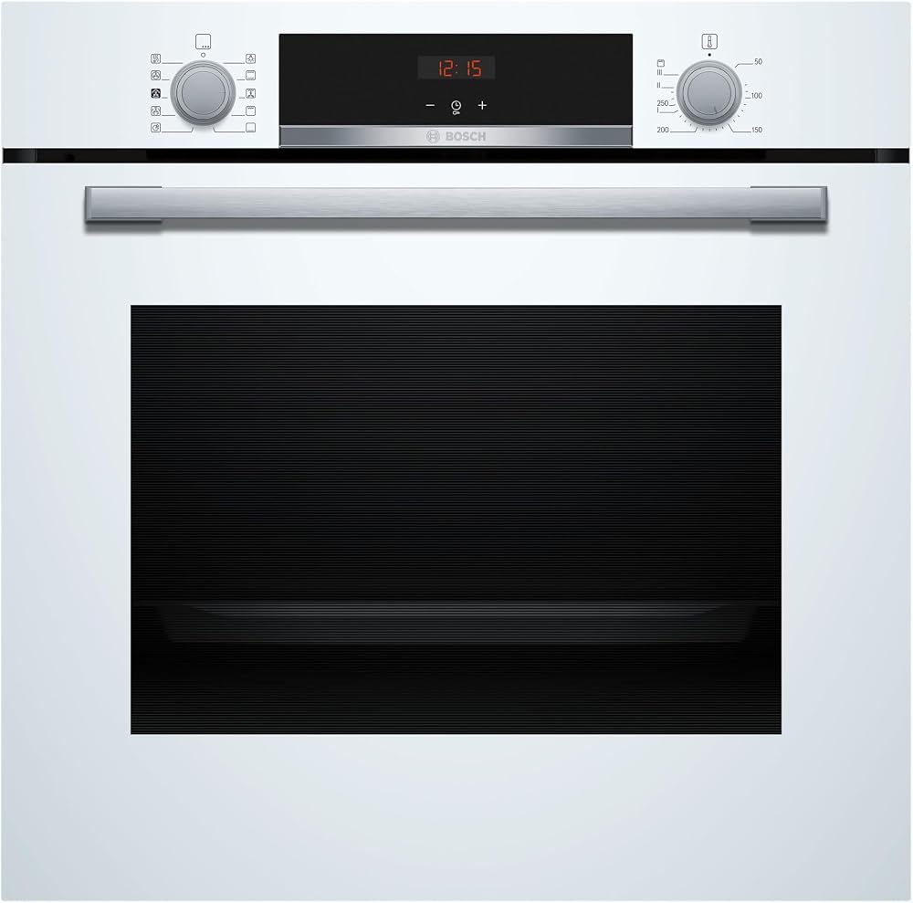 Bosch Series 4 Built-in Oven A Plus White 60 cm Steam Function