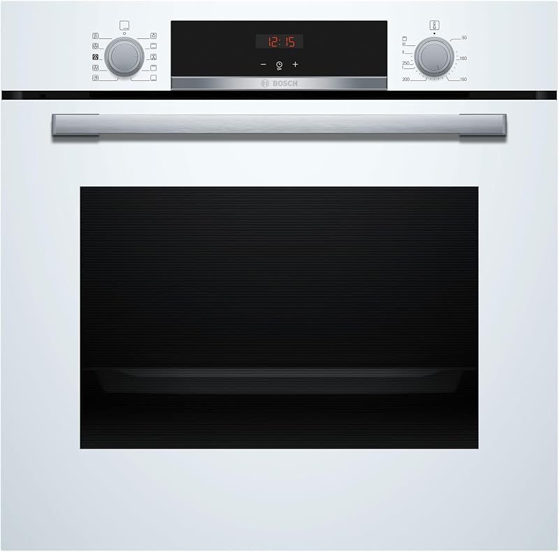Bosch Series 4 Built-in Oven A Plus White 60 cm Steam Function