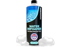 MAV AQUADOC Hot Tub Defoamer - Spa Defoamer for Hot Tub Owners 32oz, Spa Anti Foam to Keep Foam Down, Hot Tub Chemicals Made in USA - AquaDoc