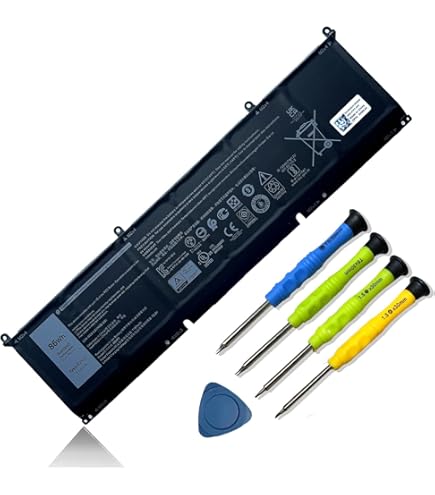 Amazon.com: 69KF2 86Wh Laptop Battery Replacement for Dell XPS 15