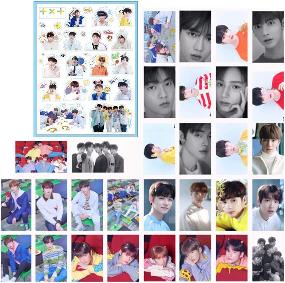 Fansisco TXT Lomo Cards and Tomorrow X Together The Dream Chapter Sticker Photo Card Poster TXT Accessories Txt Kpop Decorate Your Room (TXT)