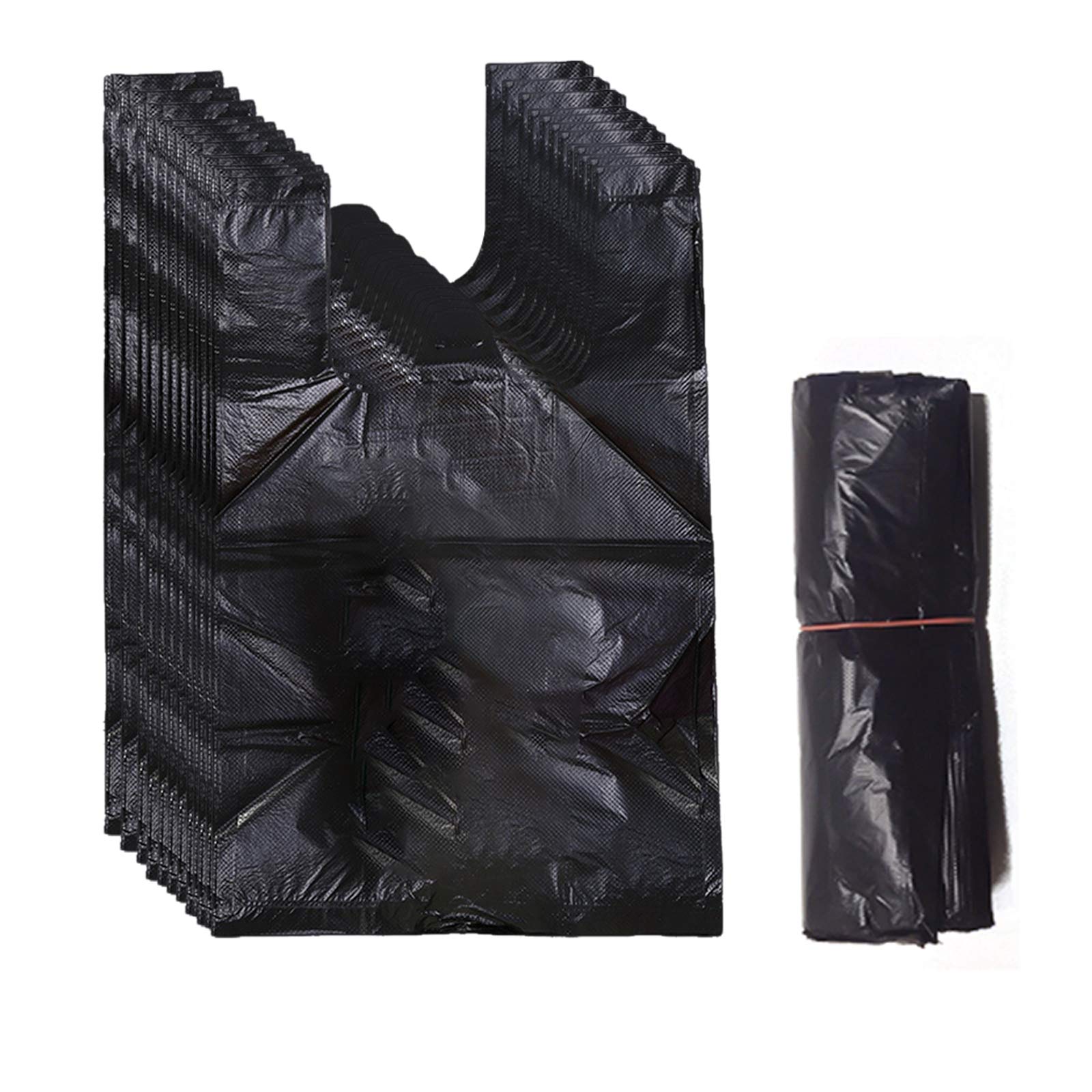 Icecode Disposable Sanitary Bags, 300 PCS Women Personal Disposal Bags Black Waste Bags for Sanitary Napkin