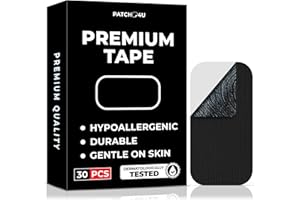 PATCH4U Premium Tape (30 Pack) - Pain Free Removal, Hypoallergenic, Latex Free & Gentle On Skin - Packaging May Vary - Skin Friendly Adhesive Cotton Tape