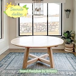 GetWant Clear Round Plexiglass Sheet Acrylic