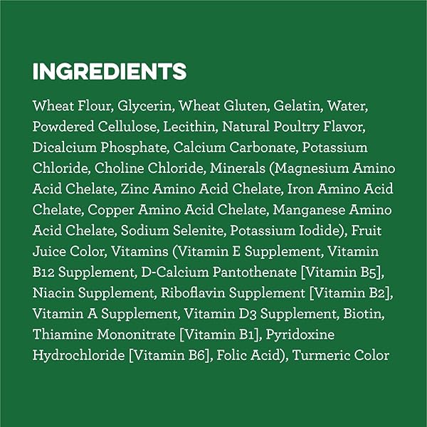 GREENIES VETERINARIAN-RECOMMENDED ADULT NATURAL DENTAL DOG TREATS PETITE SIZE, DOG DENTAL CHEWS, ORIGINAL FLAVOR, 12 OZ. PACK, 20 COUNT