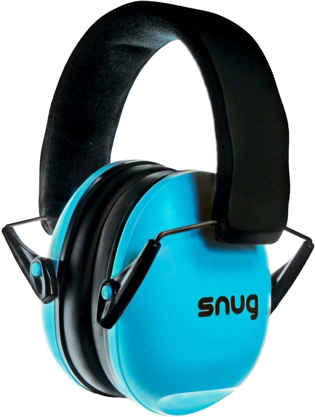 Snug Kids Earmuffs / Best Hearing Protectors – Adjustable Headband Ear Defenders For Children and Adults (Aqua Blue)