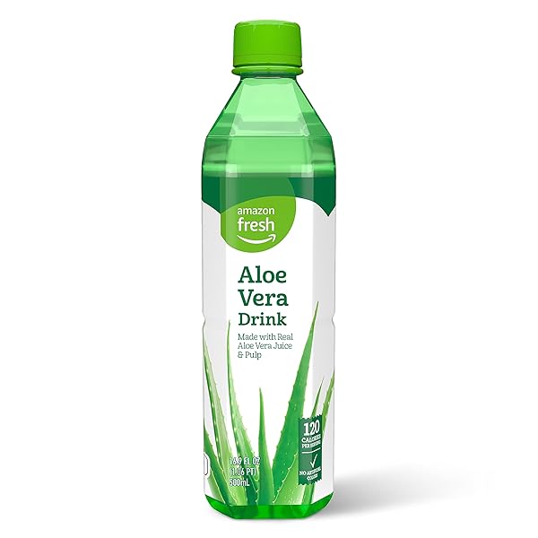 AMAZON FRESH, ALOE VERA DRINK, 16.9 OZ