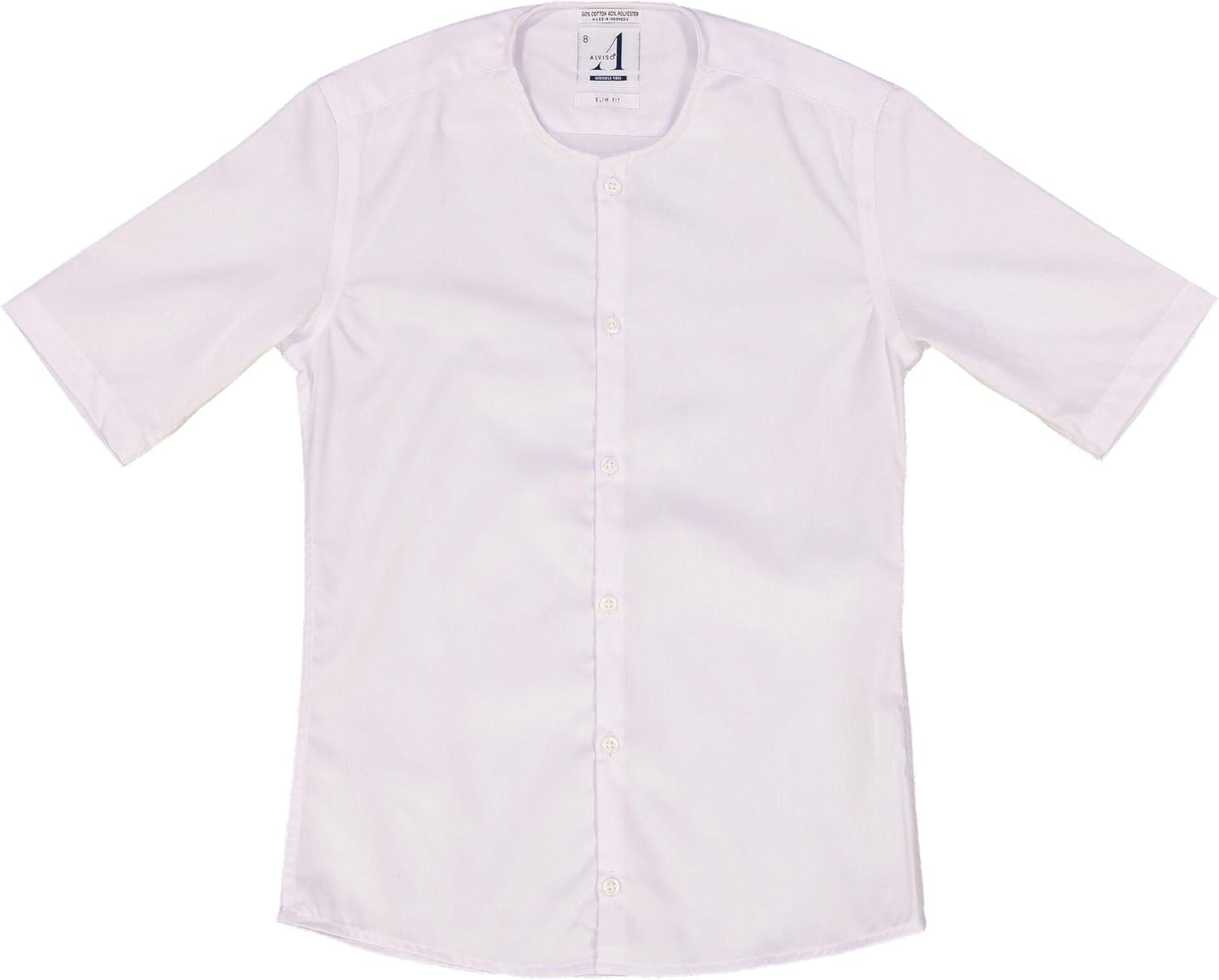 boys slim fit white shirt