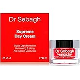 Dr Sebagh Supreme Day Cream (1.7 fl oz) - Award-Winning Anti Aging Moisturizer for Face - French Face Moisturizer with Antioxidants & Hyaluronic Acid - Firms, Hydrates & Protects Skin