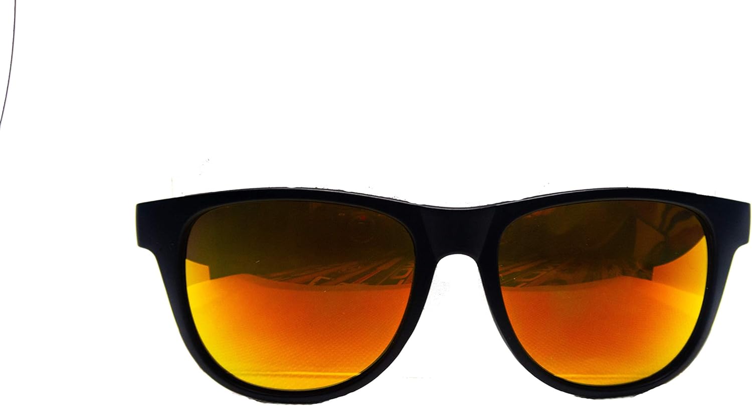 Blade Shades Hockey Stick Sunglasses - Original - 100% UV Protection, Fun Sunglasses for Players and Fans (Red/Black Frame, Red Mirror Lens): Clothing