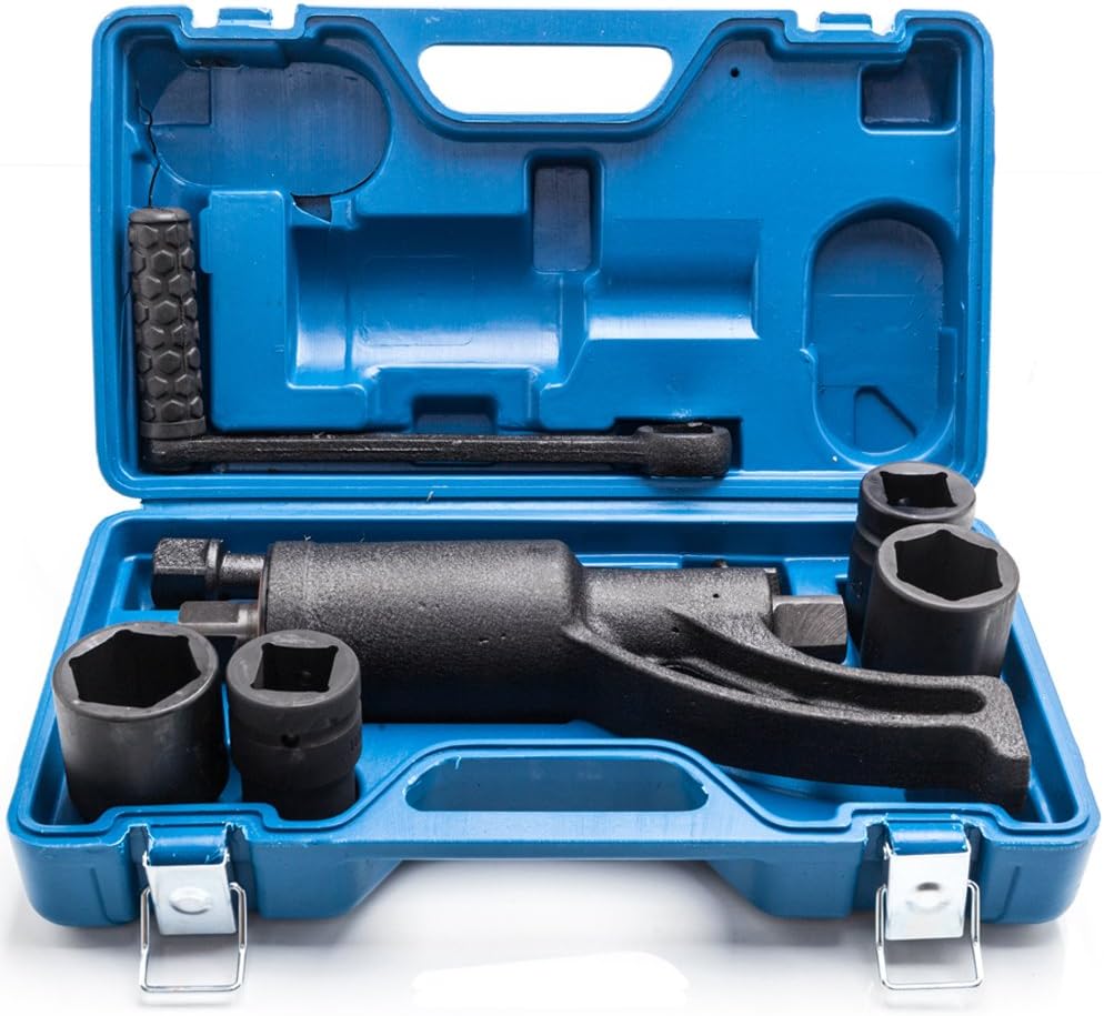 FCH 68 Model Heavy Duty Torque Multiplier Set 4pcs Socket 21mm 33mm 38mm 41mm Wrench Lug Nut Lugnuts Remover Labor Saving Fits for Minivan, Medium Trucks and Heavy Trucks